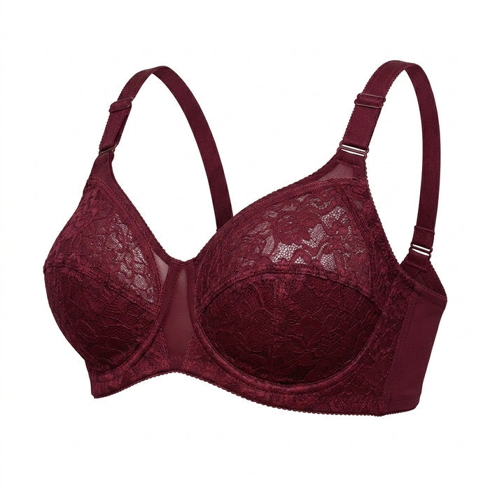 Women Lace Full Coverage U Erwire Bra