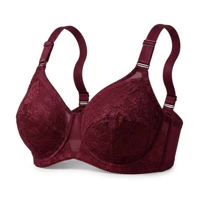 Women Lace Full Coverage U Erwire Bra
