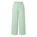 Women Linen Blend Wide Leg Pants