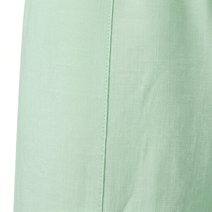 Women Linen Blend Wide Leg Pants
