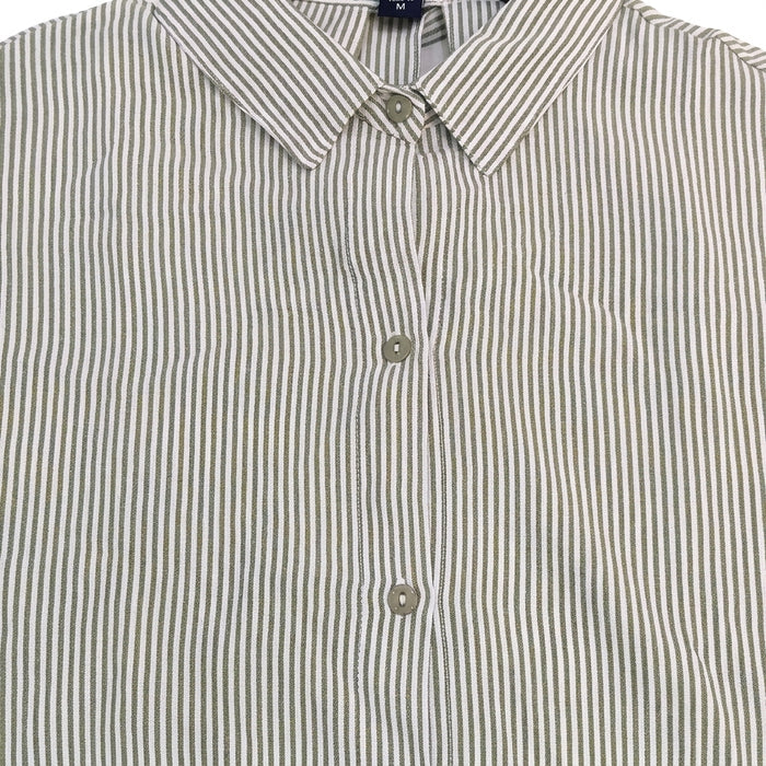 Women Long Sleeve Striped Shirt