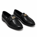 Women Metal Detail Loafers
