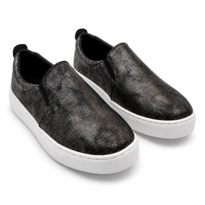 Women Metallic Slip On Shoes