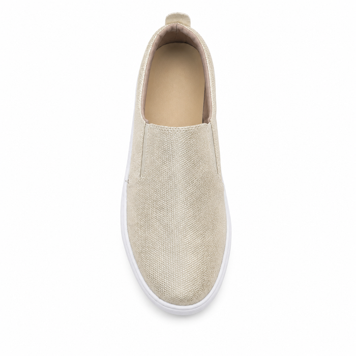 Women Metallic Slip On Shoes
