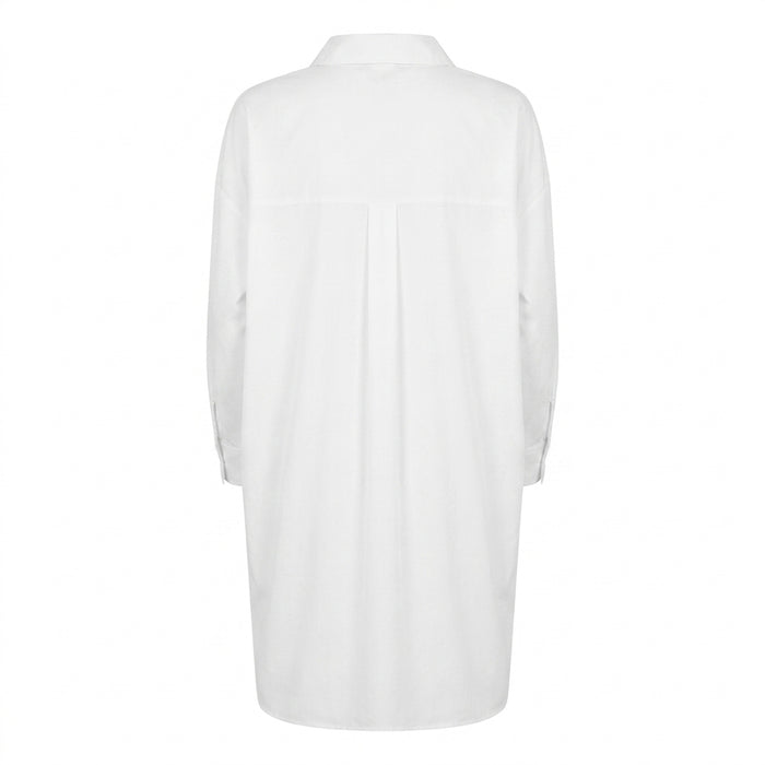 Women Oversized Button Front Shirt