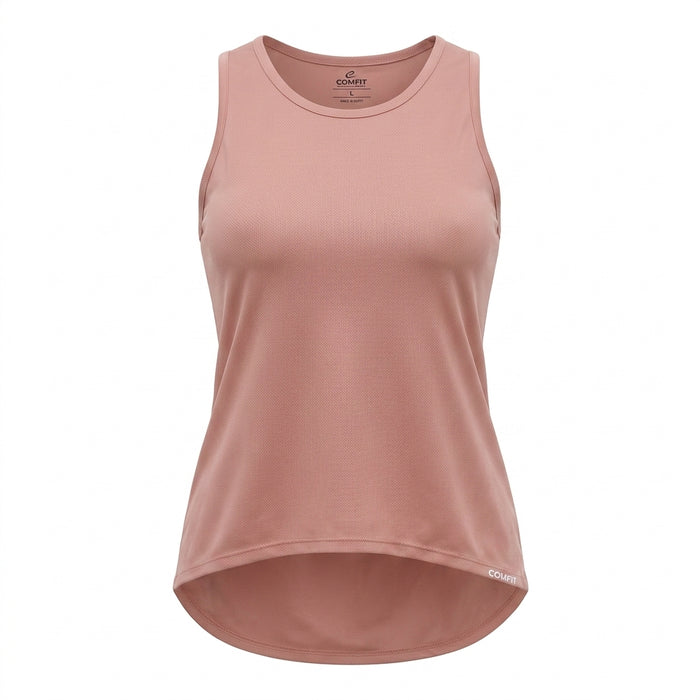 Women Performance Sleeveless Training Tank Top Blush