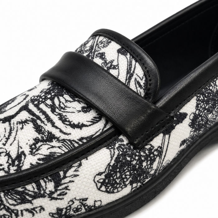 Women Printed Loafers
