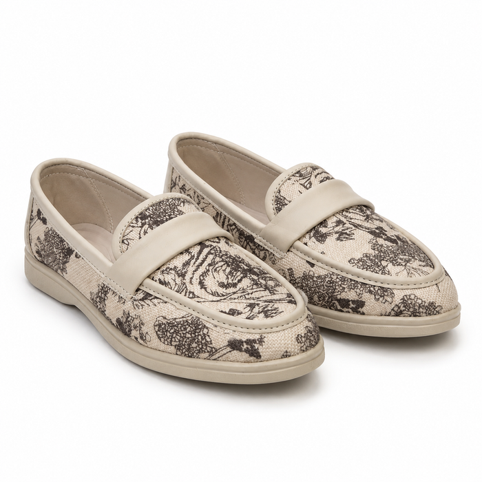 Women Printed Loafers