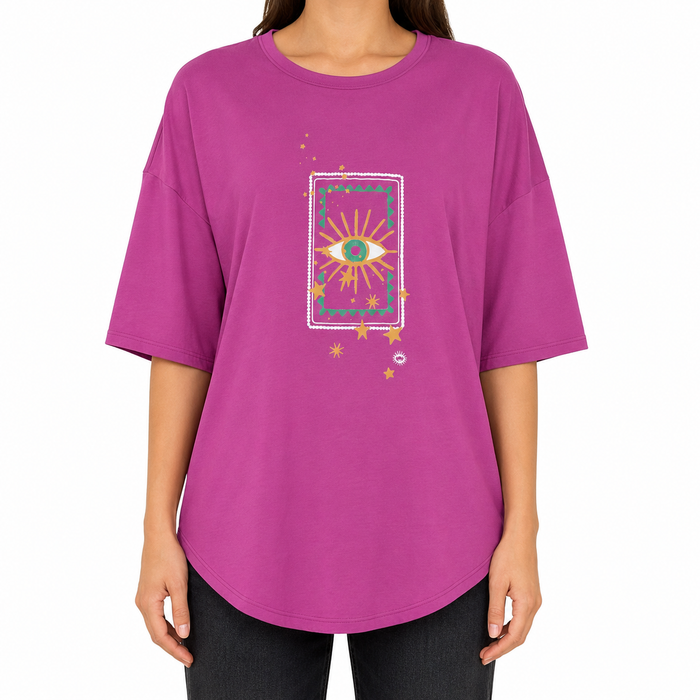 Women Printed Short Sleeve Tunic