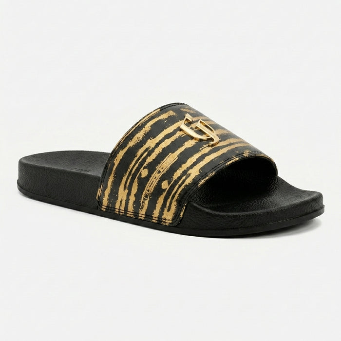 Men Printed Slide Sandals