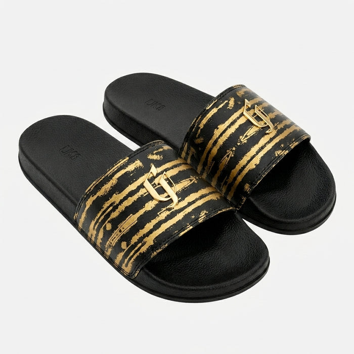 Men Printed Slide Sandals