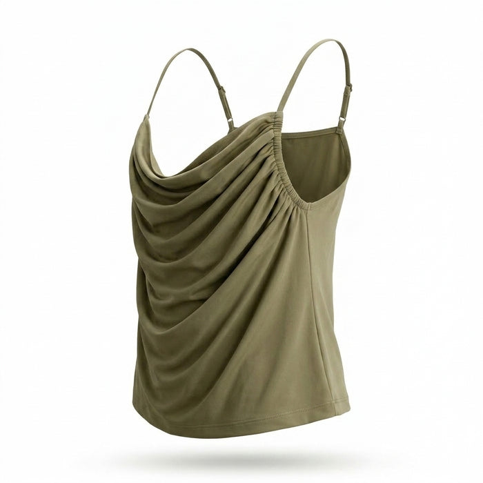 Women Ruched Sleeveless Top