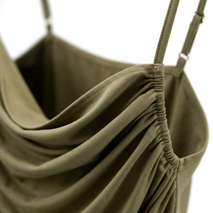 Women Ruched Sleeveless Top