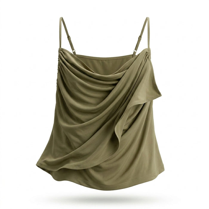 Women Ruched Sleeveless Top