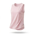 Women Sleeveless Curved Hem Tank Top