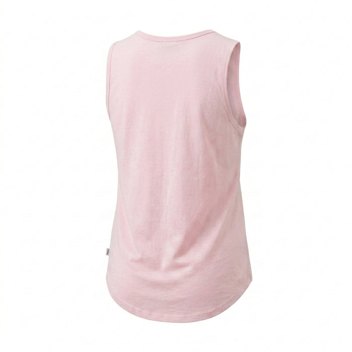 Women Sleeveless Curved Hem Tank Top