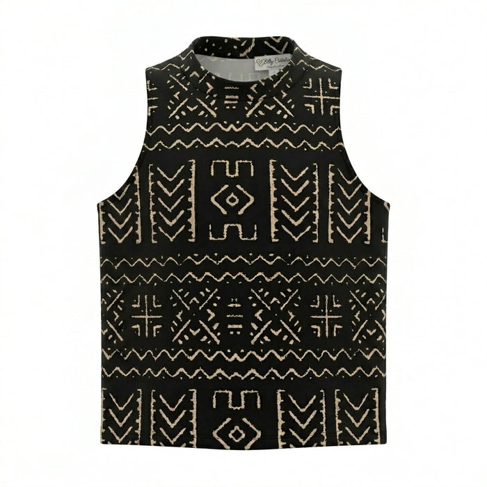 Women Sleeveless Printed Top