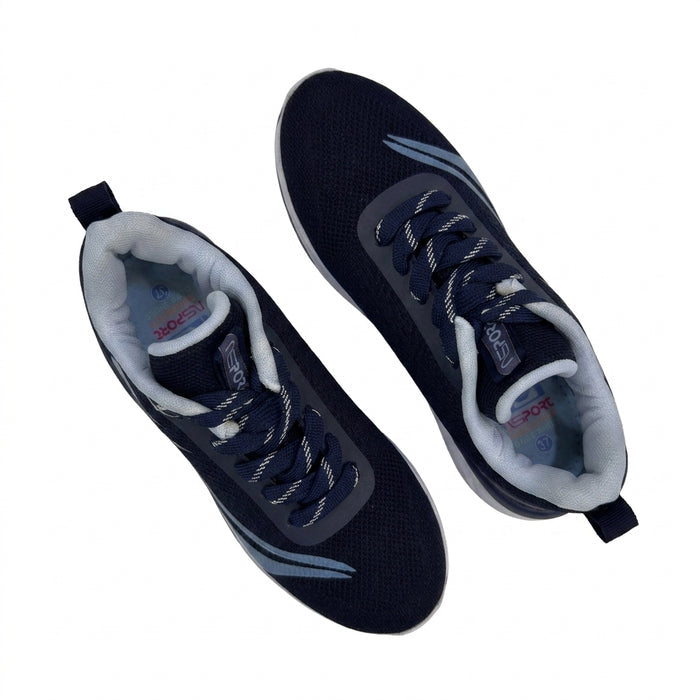 Women Slip On Knit Walking Shoes With Glitter