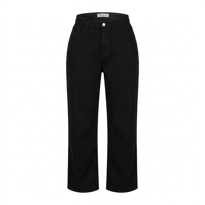 Women Straight Leg Denim Jeans