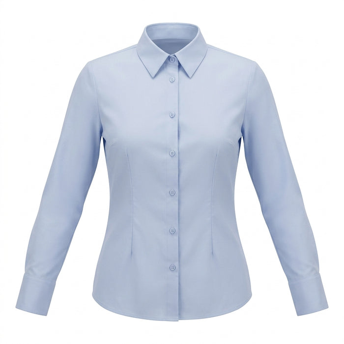 Women Tailored Button Front Shirt