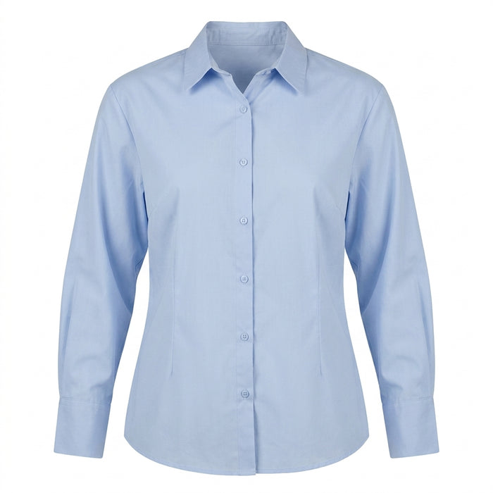 Women Tailored Button Front Shirt