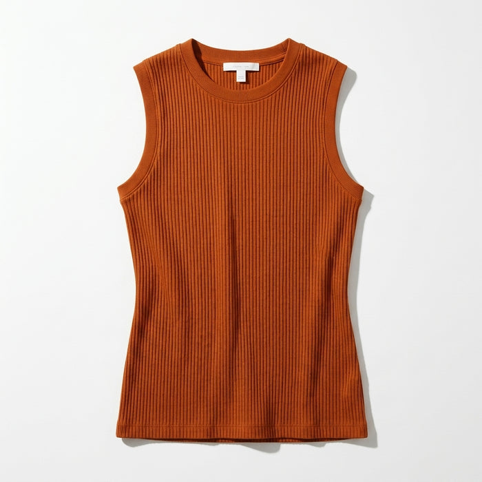 Women Textured Sleeveless Tie Waist Top