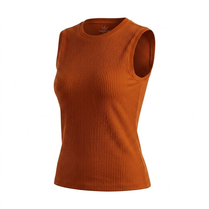 Women Textured Sleeveless Tie Waist Top