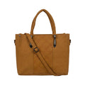 Women Textured Tote Shoulder Bag With Adjustable Crossbody Strap