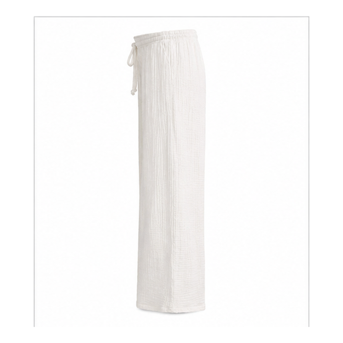 Women Textured Wide Leg Pants