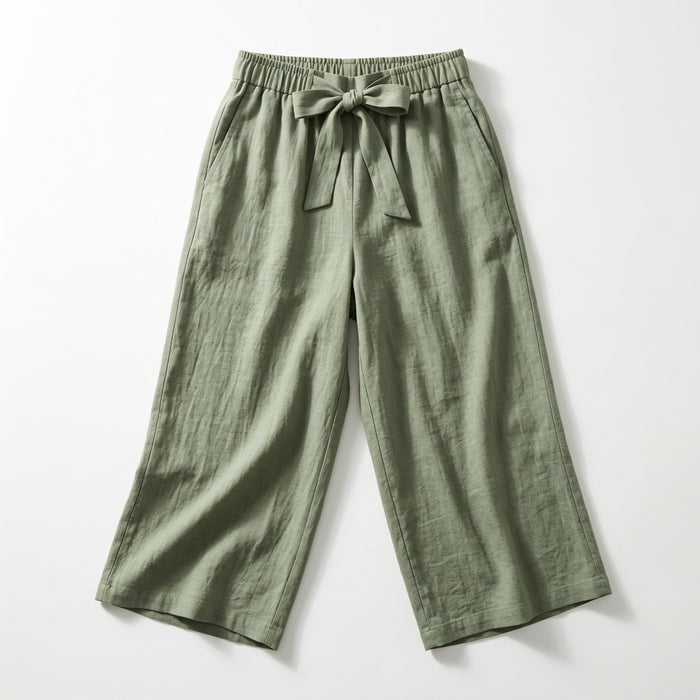Women Textured Wide Leg Pants