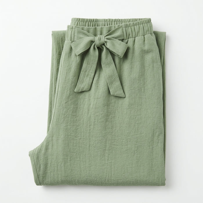 Women Textured Wide Leg Pants