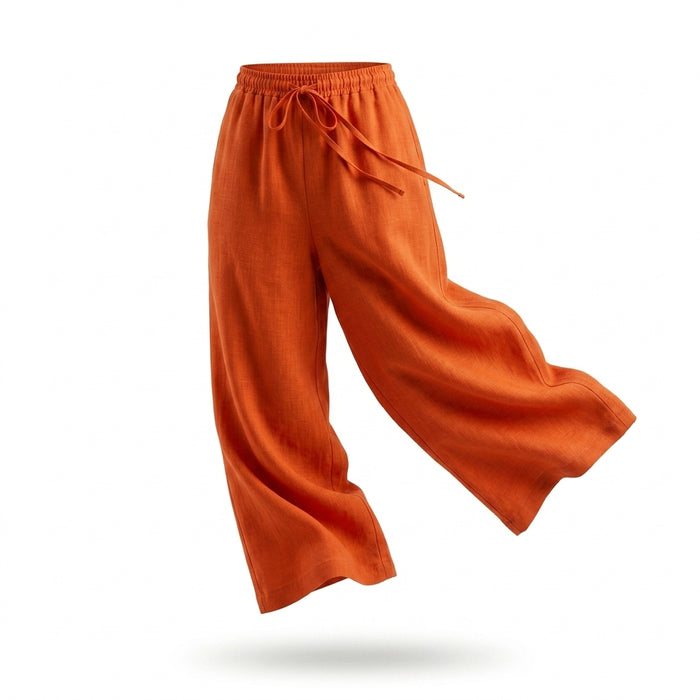 Women Textured Wide Leg Pants