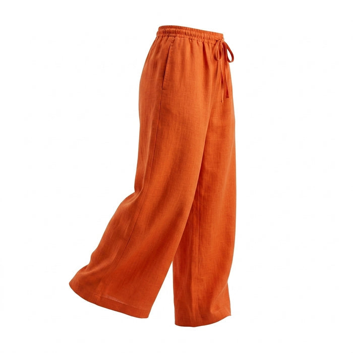 Women Textured Wide Leg Pants