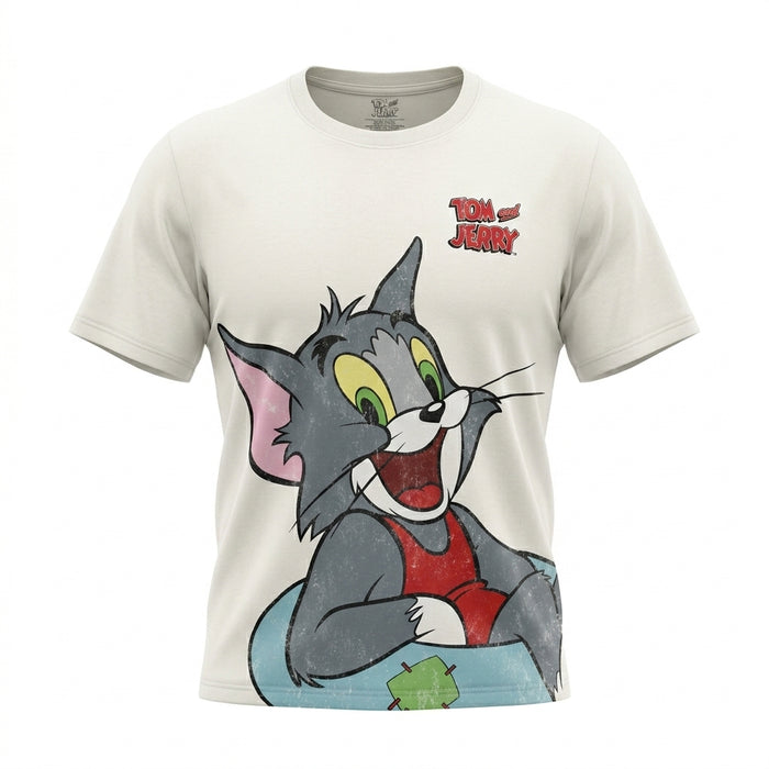 Kids Tom And Jerry Printed T Shirt And Jogger Set
