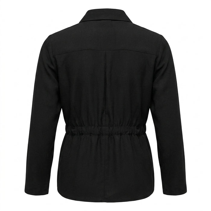 Women Utility Button Front Shirt
