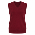 Women V Neck Knitted Vest