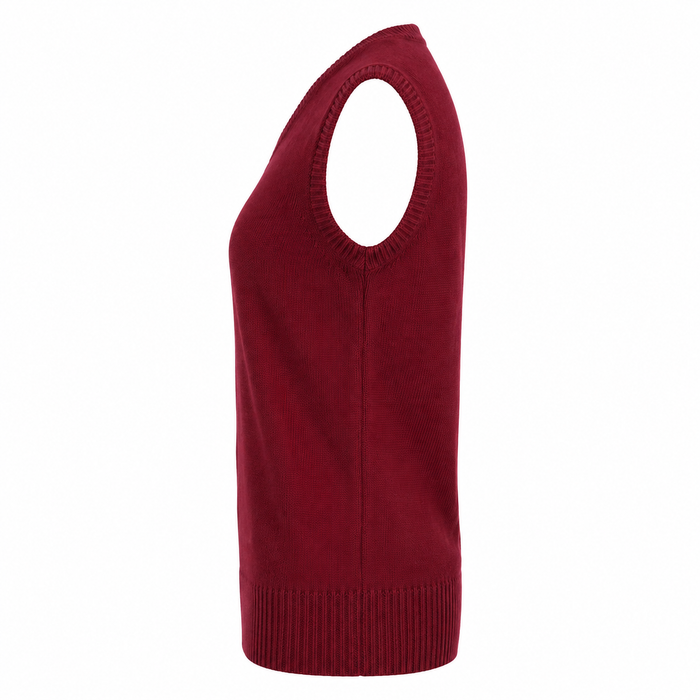 Women V Neck Knitted Vest