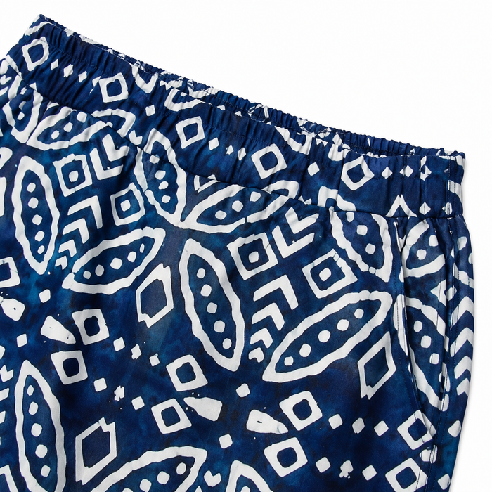 Women Wide Leg Geometric Print Pants
