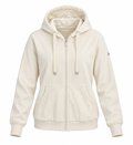 Women Zip-Up Hoodie With Drawstring Hood