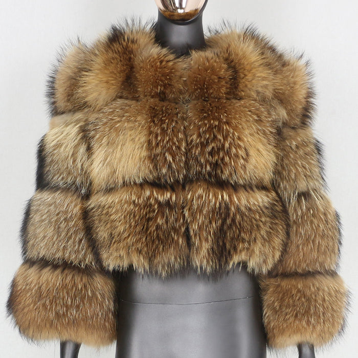 Raccoon Fur 3-Section / XXL