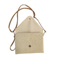 Woven Crossbody Bag With Beaded Jellyfish Design