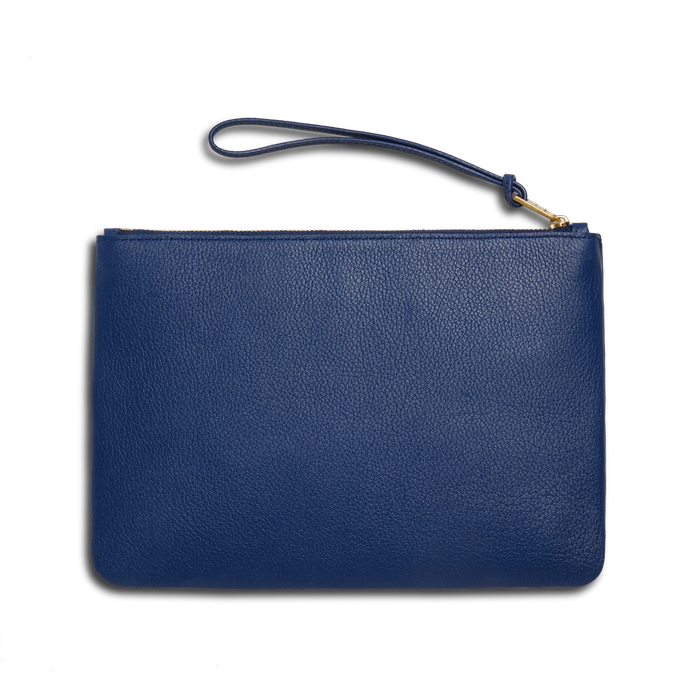 Wristlet Zip Pouch - Sapphire