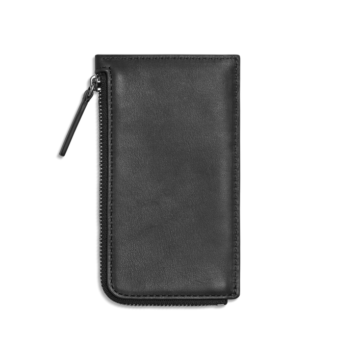 Zip Around Card Case - Black