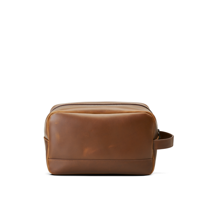 Zip Travel Kit - Medium Brown